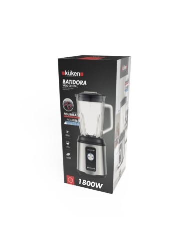 ALFA DYSER Batidora de Vaso Cristal 1,5L 1800W