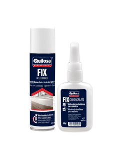 QUILOSA Fix Kit CA-30 Adhesivo Cianoacrilato + Activador Spray 50 g +