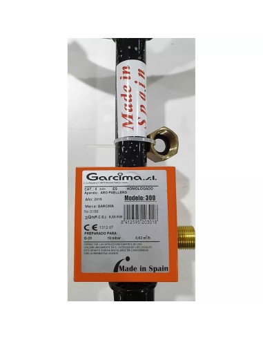 Paellero Garcima de 50 cm para paellas grandes y medianas.