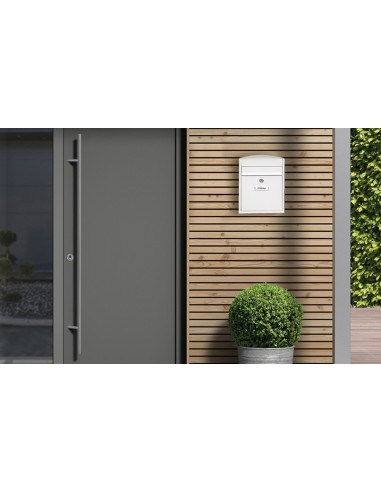 ARREGUI Buzón Compact Blanco E5731 – Acero Resistente