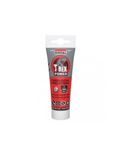 SOUDAL T-Rex Adhesivo Sellador Power Fuerza Bestial Blanco 125 ML