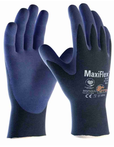 ATG Guantes Maxiflex Elite 34-274 – Precisión y Comodidad