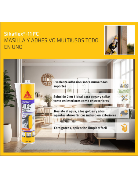 SIKA - SIKAFLEX 11FC - BLANCO