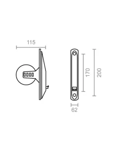MICEL - Recogedor Plástico Grande Blanco - 90022 2