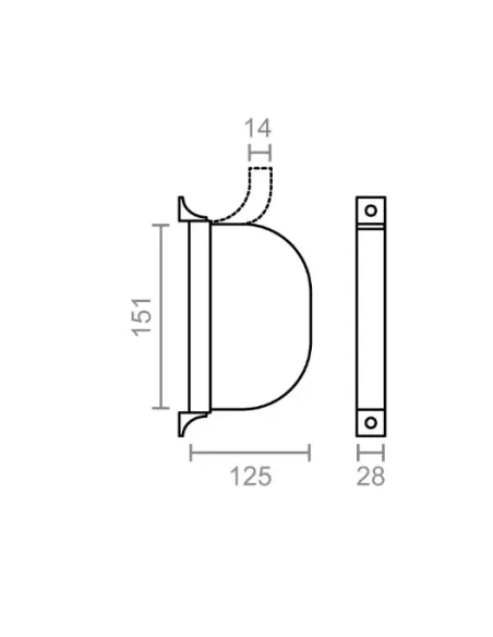 MICEL - Recogedor Abatible Con Cinta De 14 MM Blanco - 90013