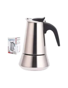Cafetera Cuperinox de acero inoxidable para inducción 2 tazas