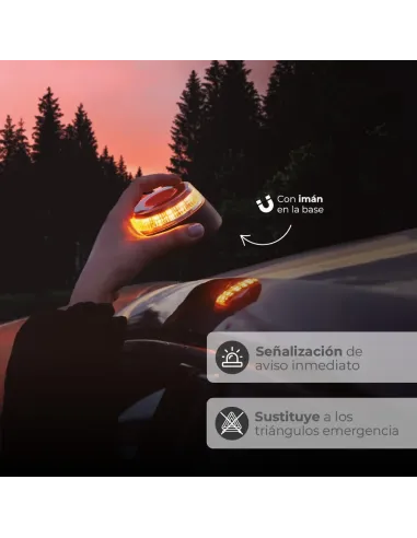 Baliza V16 GSC con Geolocalización Homologada DGT – Modelo 201800008