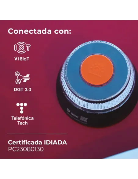 Baliza V16 GSC con Geolocalización Homologada DGT – Modelo 201800008