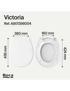tapa wc roca victoria 2