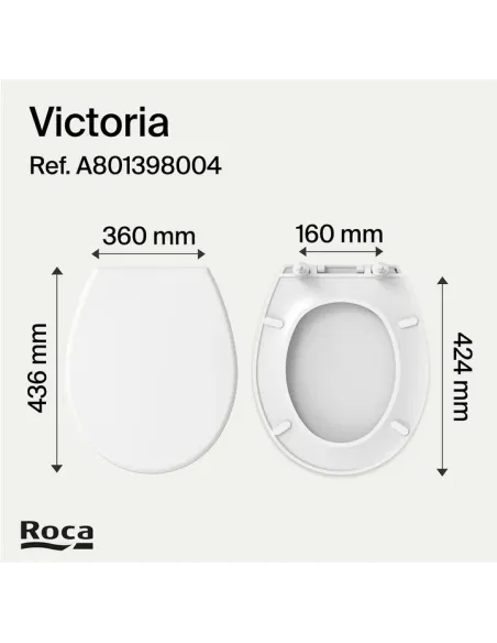 tapa wc roca victoria