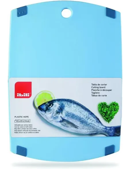 Ibili - Tabla para corte azul (pescado)