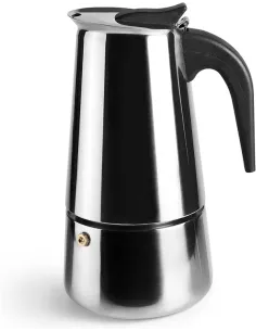 Ibili - Cafetera express inox Moka 10 tazas