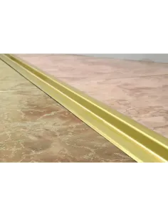 Brinox - Tapajuntas "gres" adhesivo color latón 2