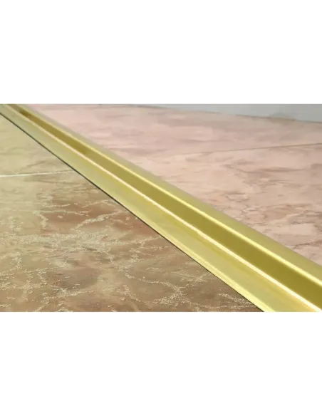 Brinox - Tapajuntas "gres" adhesivo color latón