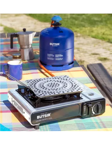 Cocina Portátil BUTSIR MS-2000 DUAL | Cartucho B-250 / GLP