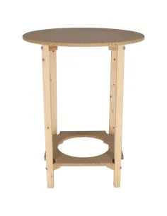 Aranaz - Mesa camilla gazte redonda 90 x 75 cm