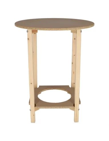 Aranaz - Mesa camilla gazte redonda 90 x 75 cm