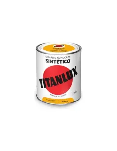 TITANLUX Esmalte Sintético Brillante Amarillo Medio 750 ml