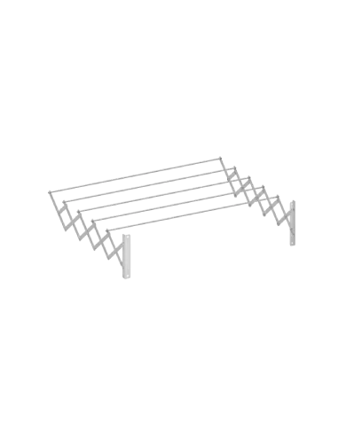 Cuncial - Tendedero pared extensible blanco 100 cm