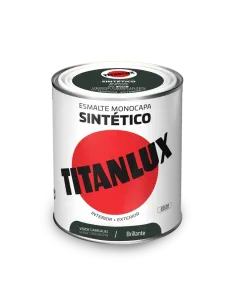 TITANLUX Esmalte Sintético Brillante Verde Carruajes 750 ml