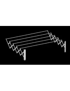 Cuncial - Tendedero pared extensible blanco 120 cm 2