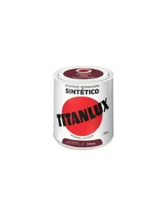 TITANLUX Esmalte Sintético Brillante Rojo Carruajes 250 ml | Brillo in