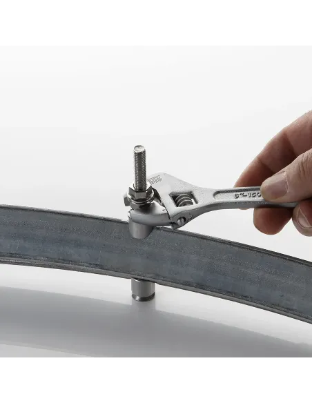 ALYCO Llave Inglesa Ajustable 250 mm | Moleta Central Acero