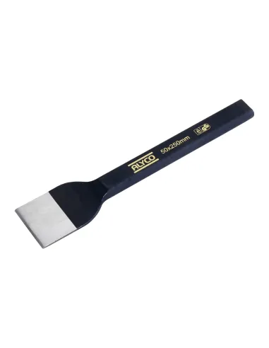 ALYCO Cincel Plano Ranuras 250x50 mm | Cuerpo Rectangular