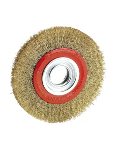 ALYCO Cepillo Metálico Circular 200 mm | Para Esmeriladora