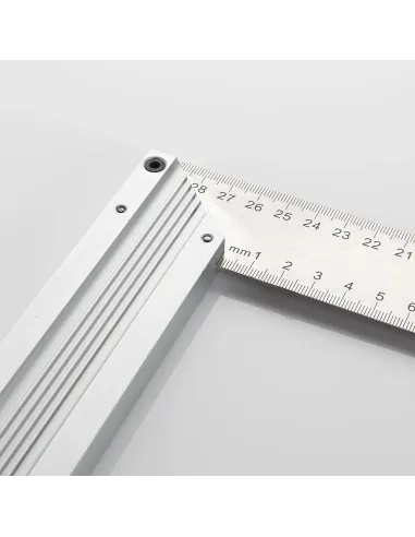 ALYCO Escuadra Acero Inox 300x150 mm | Mango Aluminio