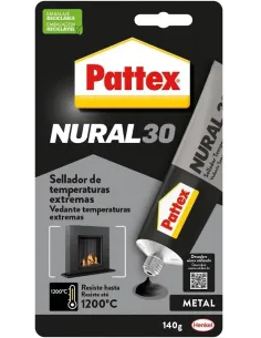 PATTEX Nural 30 140 g | Sellador Juntas Alta Temperatura