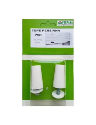 FERPASA Topes Persiana Blanco 83007 | Juego 2 Piezas