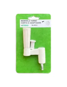 FERPASA Manivela Corta Blanco 83201 | Con Adaptador