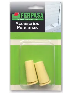 FERPASA Topes Persiana Marfil 83235 | Juego 2 Piezas