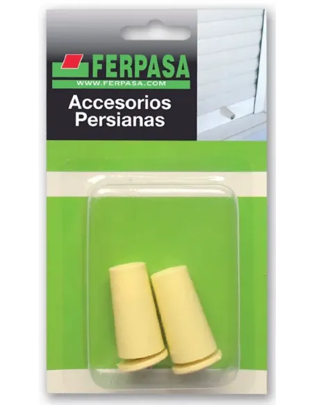 FERPASA Topes Persiana Marfil 83235 | Juego 2 Piezas