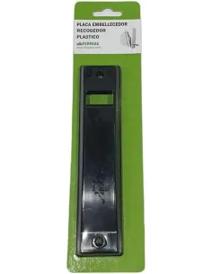 FERPASA Placa Embellecedor Recogedor Negro 83326