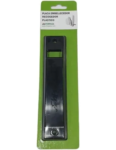 FERPASA Placa Embellecedor Recogedor Negro 83326