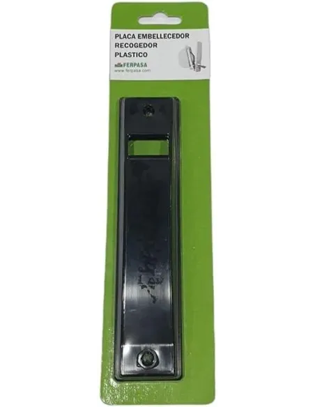 FERPASA Placa Embellecedor Recogedor Negro 83326