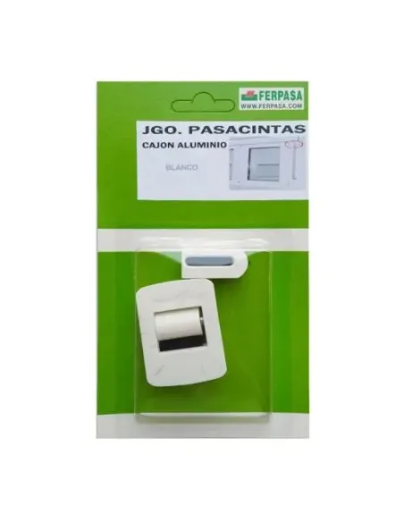 FERPASA Pasacintas Persiana Blanco 83263 | Juego Completo