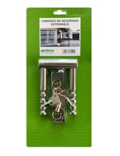 FERPASA Candado Seguridad Reja Extensible 81501