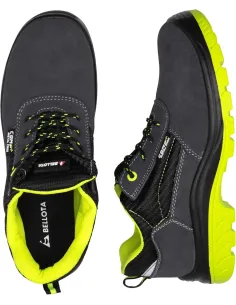 Bellota - Zapato de seguridad serraje con cordones S1P 2