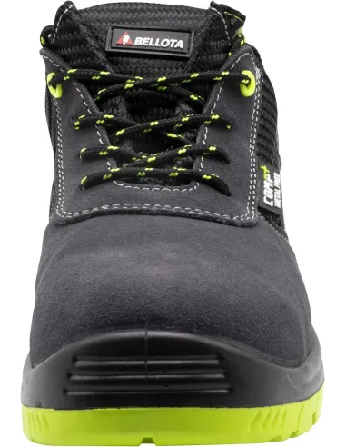 Bellota - Zapato de seguridad serraje con cordones S1P