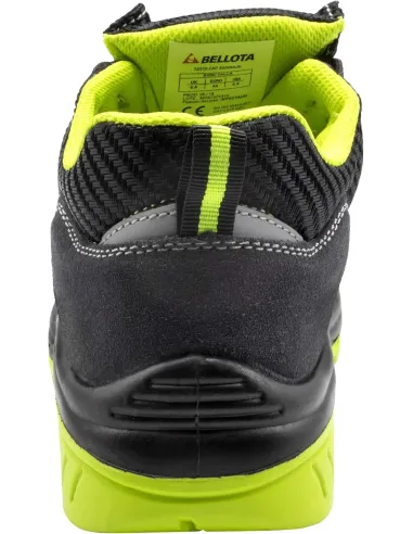 Bellota - Zapato de seguridad serraje con cordones S1P