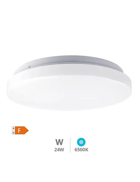 Plafón LED Redondo 24W 6500K GSC Elda | Luz Blanca Fría