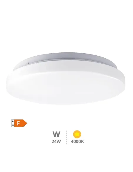 Plafón LED Redondo 24W 4000K GSC Elda | Luz Neutra