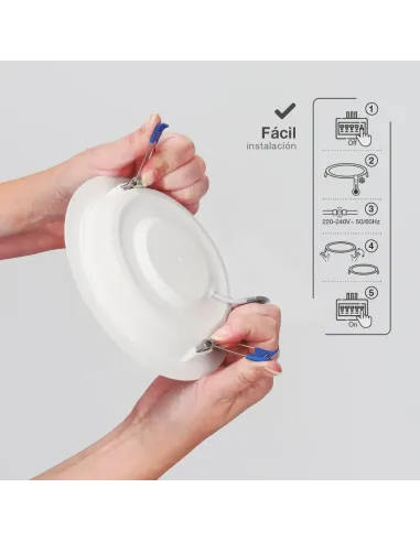 GSC  Downlight Empotrable LED Redondo 9W 4000K Belur  201000093