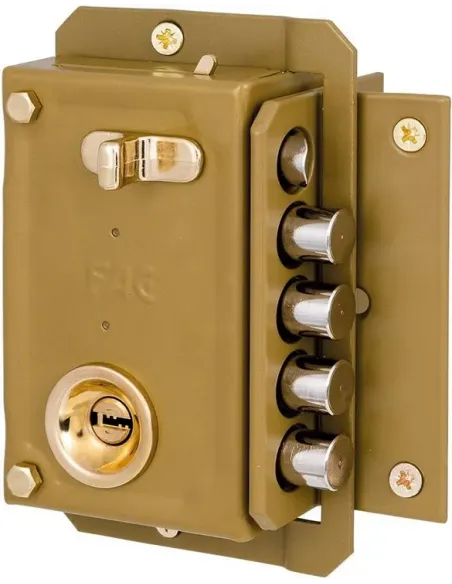 Fac - Cerradura sobreponer s 90 p Derecha pintada