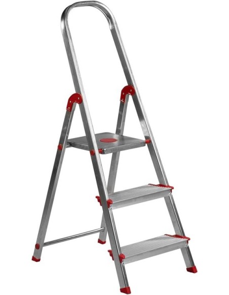 Rolser - Escalera NORMA 3 peldaños anchos