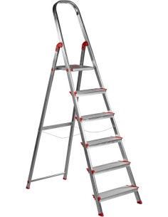 Rolser - Escalera NORMA 6 peldaños anchos