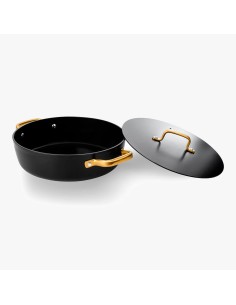 ARCOS Cacerola Cerámica Negra 28 cm 4,3 L Samoa 717122